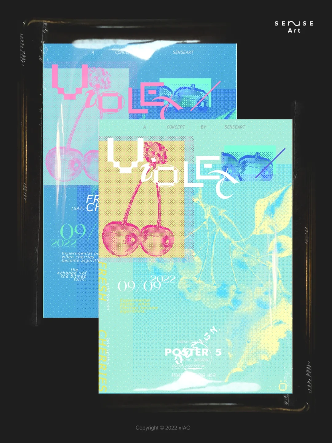 P5 poster design (p5js dynamic poster source code)